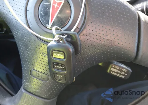 2003 Pontiac Vibe из США, поврежденный, VIN 5Y2SL62863Z481006